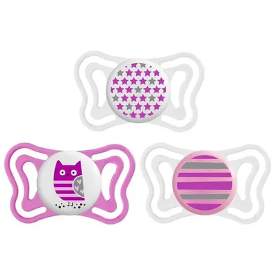 Image de Physio Forma Light sucettes, 2 pièces, rose, 6-16m