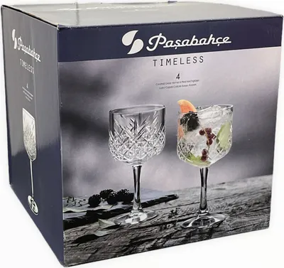 Obrázok produktu pre Pasabahce 440237 Nadčasové poháre na víno Poháre na šampanské sada 4 500 ml