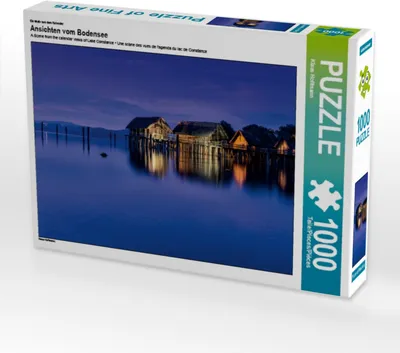 Produktbild von Calvendo Ein Motiv aus dem Kalender Ansichten vom Bodensee 1000 Teile Puzzle quer 640x480mm, Hoffmann Klaus; 7437314
