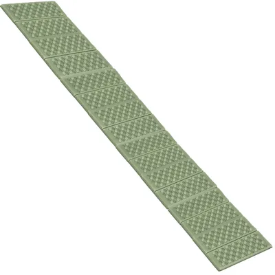 Productafbeelding van Zitmat | Opvouwbaar Zitmatje | Zitkussen | 182 x 60 x 1 cm | Groen