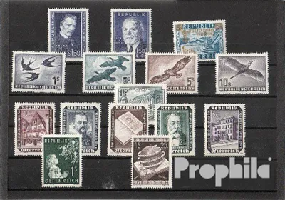 Produktbild von Briefmarken Österreich 1953 1953 postfrisch