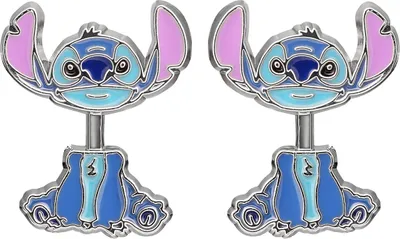 Produktbild von Lilo & Stitch Ohrstecker Damen Stitch silberfarben Standard