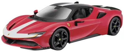 Produktbild von Bburago 18-16911 - Modellauto - Ferrari SF90 Stradale Signature Serie (rot, Maßstab 1:18)
