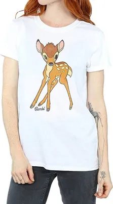 Obrázek produktu pro Bambi - dámské tričko BI867 (S) (Bílá)