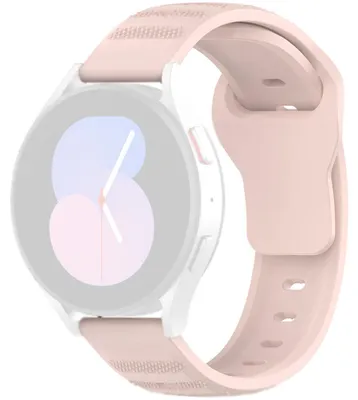 Obrázek produktu pro Techsuit – řemínek Watchband 20 mm (W050) pro Samsung Galaxy Watch 4/5/Active 2, Huawei Watch GT 3 (42 mm)/GT 3 Pro (43 mm) – růžový
