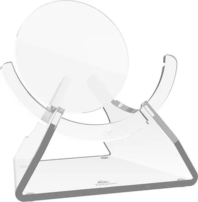 Produktbild von INF Vertikaler Ständer für Nest Mini - Transparenter Acryl Lautsprecherhalter