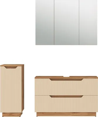 Immagine prodotto di Set di mobili da bagno Vicco Lotta Cachemire 3 parti, Model 59389