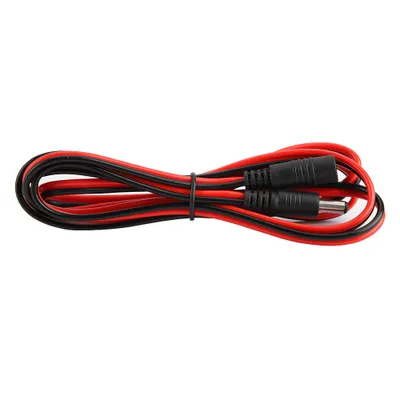 Obrázek produktu pro Napájecí prodlužovací kabel, 150cm napájecí kabel, napájecí kabel samec-samice, 150cm napájecí kabel samec-samice, DC5521 napájecí kabel samec-samice