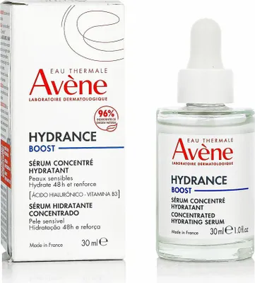 Obrázek produktu pro Avene Hydrance Boost Serum, Oční sérum, 30 ml, Ženy, Hydratující, Hydratační, Posilující, Znovunastolení rovnováhy, Citlivá pokožka, Univerzální pleť, 1 kusů