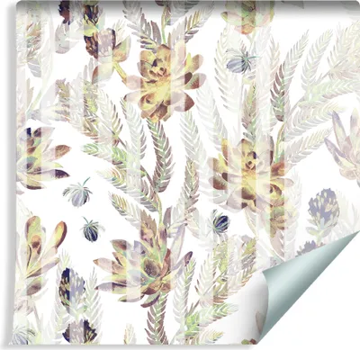 Obrázek produktu pro 10m VLIES TAPETE Roll Květiny Listy Flora Ornamenty Kapradí Pruhy XXL