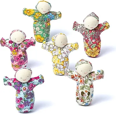 Zdjęcie produktu dla Worry Dolls Handmade - 7x5,5 cm Opakowanie 12 szt