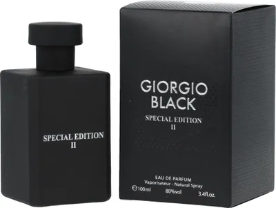 Image de Giorgio Black Special Edition II eau de parfum pour homme 100 ml