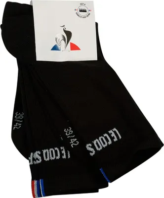 Produktbild von Le Coq Sportif Essentials X2 N°1 Crew-socken Schwarz EU 35-38 Mann Schwarz EU 35-38
