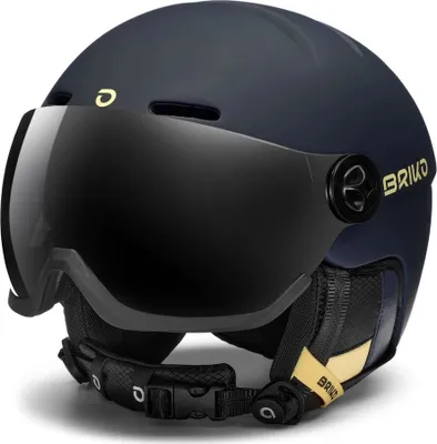 Produktbild von BRIKO Skihelm TEIDE VISOR blue cloud burst Gr. S Neu
