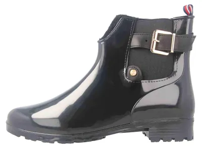 Produktbild von Inselhauptstadt Gummistiefel in Übergrößen Schwarz KLAW20-29 große Damenschuhe