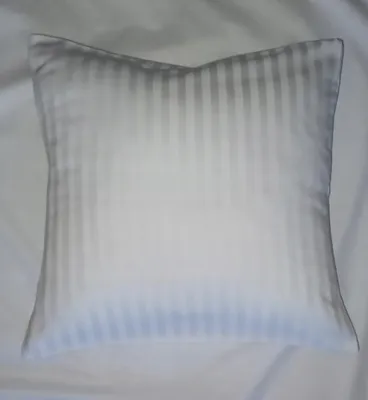 Produktbild von Vital Home Kissenbezug weiß 40x40 cm Streifen Baumwolle
