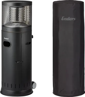 Produktbild von Enders Terrassenstrahler | Heizstrahler Polo 2.0  Black Edition inkl. Abdeckhaube