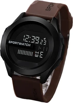 Produktbild von LED-Elektronikuhr, 50 m wasserdicht, leuchtend, verstellbar, weiches Silikonband, Herren- und Damen-Sportarmbanduhr, Geburtstagsgeschenk