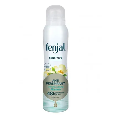 Obrázek produktu pro Fenjal antiperspirant ve spreji ochrana a péče pro citlivou pokožku 150ml