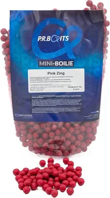 Produktbild von P.R. Baits Boilies Pink Zing 1kg 10mm