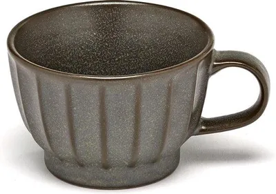 Productafbeelding van Serax Surface, koffiekop van Sergio Herman, kleur groen-brons, diameter 8,5 cm, hoogte 5,5 cm