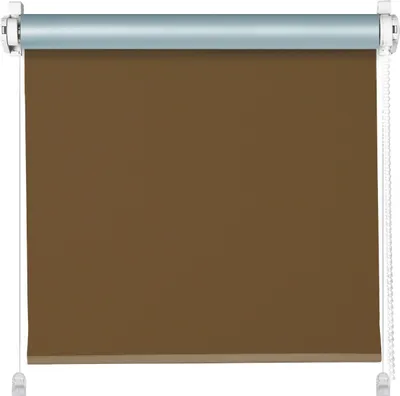 Produktbild von Klemmfix Thermorollo braun (BxH 70x150cm)
