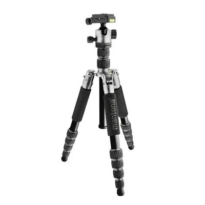 Immagine prodotto di Mantona light traveller treppiede da viaggio nero grigio