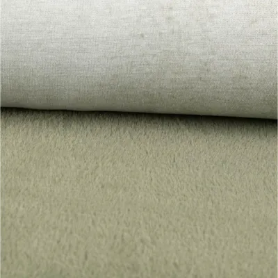 Produktbild von Kunstfell Meterware dunkelgrün – Kunstfell Stoff 145cm