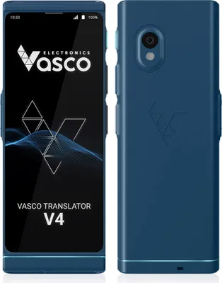Image de Vasco Translator V4 traducteur vocal 108 langues traducteur photo bleu