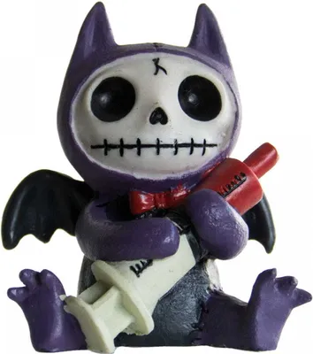Produktbild von Kleine Flappy Furrybones Figur Fledermaus - die Geschenkidee für Gothic Fans