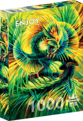 Zdjęcie produktu dla Puzzle 1000 elementów Enjoy – Quetzalcoatl
