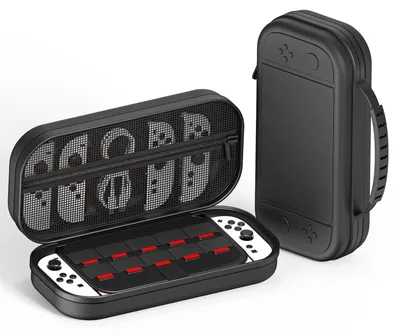 Immagine prodotto di Per Nintendo Switch 2 Borsa per il trasporto della console Borsa per il trasporto nero
