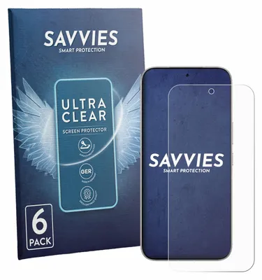 Produktbild von 6x Für Infinix Note 60 Schutzfolie Savvies Displayschutz Display Schutz Folie Klar Transparent