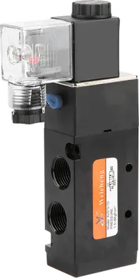 Obrázek produktu pro G3/8" elektromagnetický ventil 4V310-10 2 polohový 5portový elektromagnetický ventil ovládaný pilotem (AC220V)