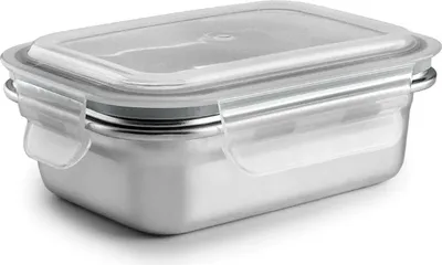 Produktbild von Lunchbox Ibili 669306 Edelstahl rechteckig 600 ml