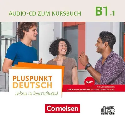 Produktbild von Pluspunkt Deutsch B1: Teilband 1- Allgemeine Ausgabe - Audio-CD zum Kursbuch