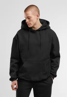 Produktbild von Urban Classics Herren-Kapuzenpullover mit Kapuze Dhucail schwarz S