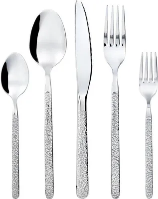 Produktbild von Besteck 12 Person - Spülmaschinenfest - Edelstahl - Essmoment