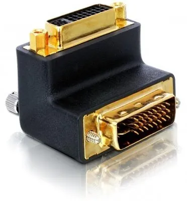 Produktbild von DeLOCK DVI Adapter, DVI-I, 29-pin FM DVI, Schwarz