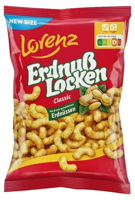 Zdjęcie produktu dla Lorenz Płatki orzechowe Classic chrupiące intensywny smak 175g
