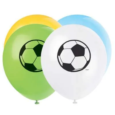 Immagine prodotto di Palloncini in lattice - Calcio - 5 pezzi - 30 cm