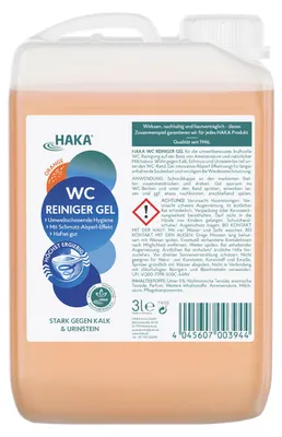 Produktbild von WC Reiniger Gel Orange 3 Liter Nachfüllkanister