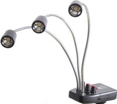 Zdjęcie produktu dla Falcon Eyes DV-3B, 3 W, 3 szt., LED, Biały, 5500 K, Czarny, Srebrny
