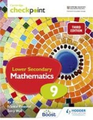 Produktbild von Cambridge Checkpoint Lower Secondary Mathematics Student's Book 9
