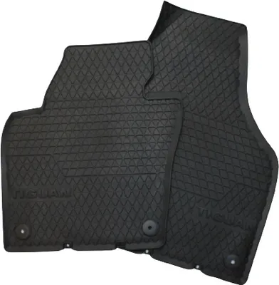 Produktbild von Original VW Tiguan 2008-2017 Gummifußmatten Set Allwettermatten vorne & hinten