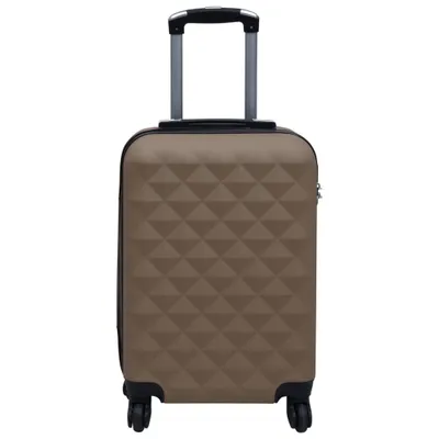 Immagine prodotto di vidaXL Trolley rigido marrone ABS