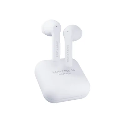 Zdjęcie produktu dla Happy Plugs AIR 1 GO, True Wireless Stereo (TWS), Połączenia/muzyka, 20 - 20000 Hz, Zestaw słuchawkowy, Biały