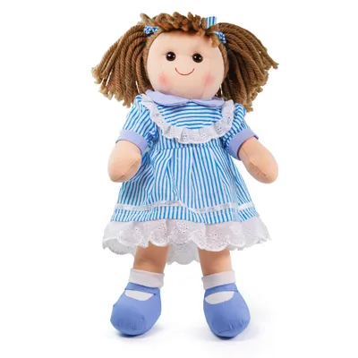 Produktbild von Bigjigs Toys Stoffpuppe Amelia 38 cm