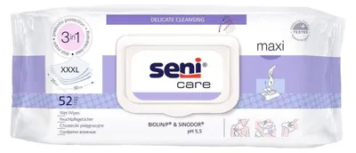 Produktbild von SENI CARE Seni Care Maxi 3in1 Baby-Feuchttücher (52 Stk.)