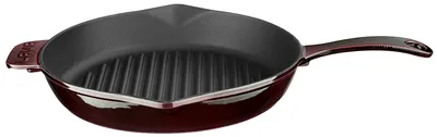 Produktbild von LAVA Grillpfanne aus emailliertem Gusseisen, Ø 28 cm, 2,3 Liter